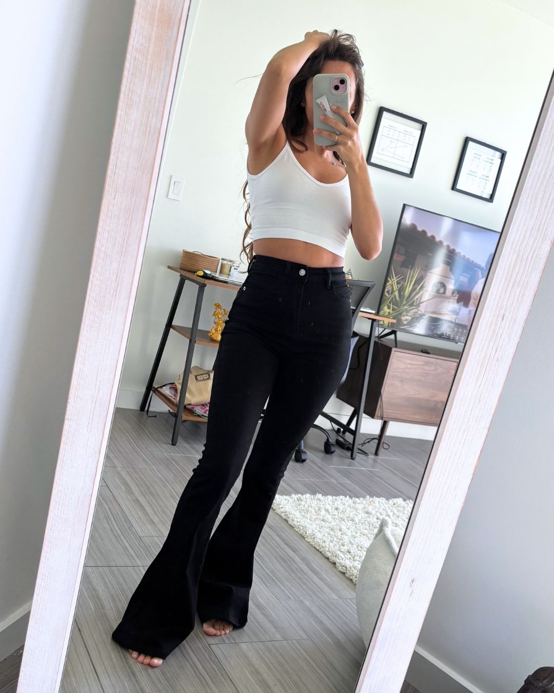 Sunny High-Waisted Flared Jean