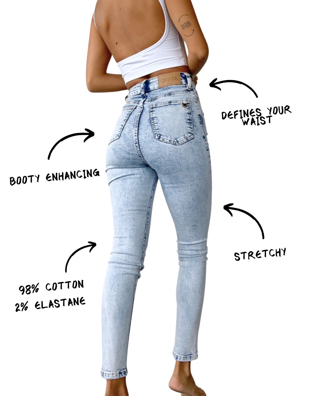 Ethos High-Waisted Skinny Jean