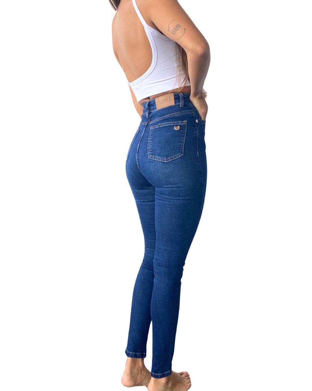 Gunas High-Rise Skinny Jean #FlatteringFit - Chipre Basic Denim