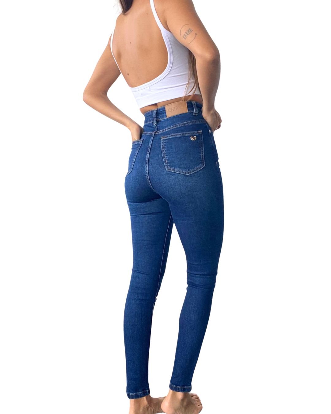 Gunas High-Rise Skinny Jean #FlatteringFit