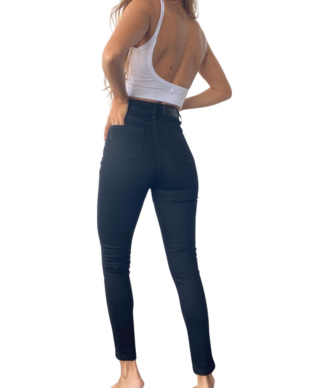 Kayros High-Rise Skinny Jean #FlatteringFit