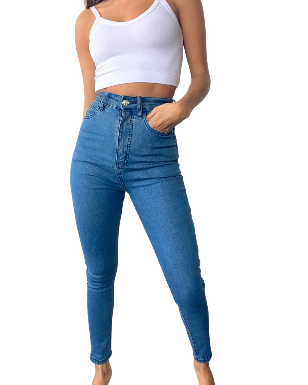 Nina High-Rise Skinny Jean #FlatteringFit - Chipre Basic Denim